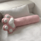 PawPlush Cat Paw Throw Pillow 315 In Soft Pink White Leg Cushion For Home Comfort Decor 9