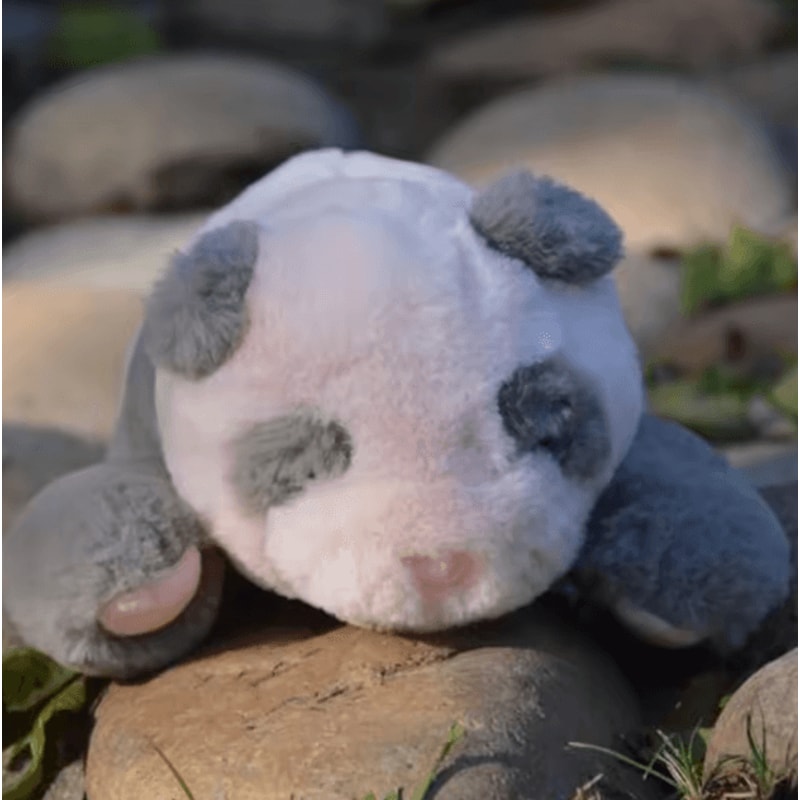 PandaCuddle Plush Animal Cushion 79 118 In Cute Pink Baby Panda Doll Pillow Gift 1