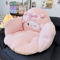 SweetPiano Plush Seat Cushion Kawaii Pink Full Coverage Soft Fluffy Chair Sofa Mat 2