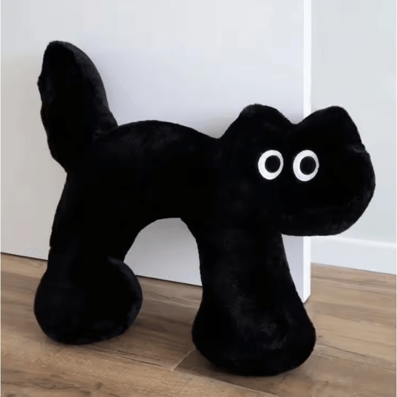 StarBuddy Funny Eyes Plush Long Leg Pillow Pink Star Flower Soft Cushion For Sofa Bed Car 4