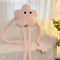 StarBuddy Funny Eyes Plush Long Leg Pillow Pink Star Flower Soft Cushion For Sofa Bed Car 6