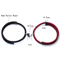 HeartLink Magnetic Couple Bracelets Set Adjustable Matching Macrame Heart Bracelets For Him Her 3