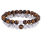 XQNI Natural Stone Couple Bracelets Set 2 Pcs Yoga Bead Distance Bracelets With Gift Box 8