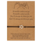 FriendLink 3PCS Friendship Bracelet Set Long Distance Promise Cards Gift For Best Friends Sisters 4