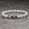 FrostAura Natural Stone Bracelet Rainbow LGBT Unisex Couple Bracelet For Distance Meditation 3