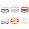 HeartBond 2Pcs Matching Bracelets Set Handwoven Heart LongDistance Couple Friendship Jewelry Gift 1
