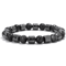 IronCore 8 Mm Natural Stone Mens Bracelet Hematite Howlite Tiger Eye Wristlet For Everyday Style 10