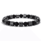 IronCore 8 Mm Natural Stone Mens Bracelet Hematite Howlite Tiger Eye Wristlet For Everyday Style 12