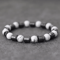 IronCore 8 Mm Natural Stone Mens Bracelet Hematite Howlite Tiger Eye Wristlet For Everyday Style 4