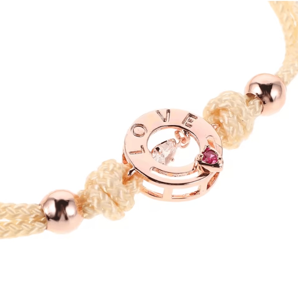 VibeLink Adjustable Vibration Couple Bracelets Set Durable Woven Matching Wristbands For Him Her 1