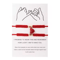 FateBond Handmade Red String Bracelets Braided Couples Set For Luck Protection Connection 6