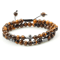 UnityBond Tiger Eye Hematite Couples Distance Bracelets Handmade Bead Set For Connection Protect 4