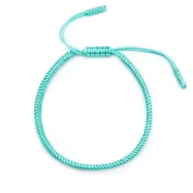 UnityWeave 7Color Woven Bracelet Handmade Long Distance Relationship Romantic Gift Rope 9