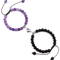 UnityMag Heart Natural Stone Couples Bracelets Adjustable Distance Beads Set For Lovers Friends 14