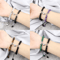 UnityMag Heart Natural Stone Couples Bracelets Adjustable Distance Beads Set For Lovers Friends 3