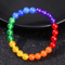 RainbowUnity Natural Stone Bead Bracelet SixColor Couples LGBT Pride Jewelry For Yoga Meditation 1