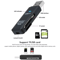 SpeedDock 2in1 USB 30 Card Reader HighSpeed SD TF Memory Adapter For PC Laptop More 2