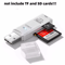 SpeedDock 2in1 USB 30 Card Reader HighSpeed SD TF Memory Adapter For PC Laptop More 6