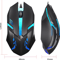 USB Wired Mouse RGB Colorful Mouse 1600 DPI Gaming Mouse Optical Wired Mouse Mice Ergonomic Mouse F 5