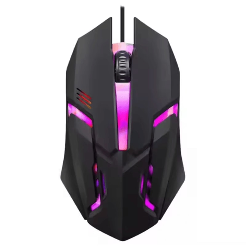 USB Wired Mouse RGB Colorful Mouse 1600 DPI Gaming Mouse Optical Wired Mouse Mice Ergonomic Mouse F 6