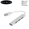 BGGQGG USBCUSB 30 4Port USB Hub MultiSplitter OTG Adapter For Laptops Computers 4