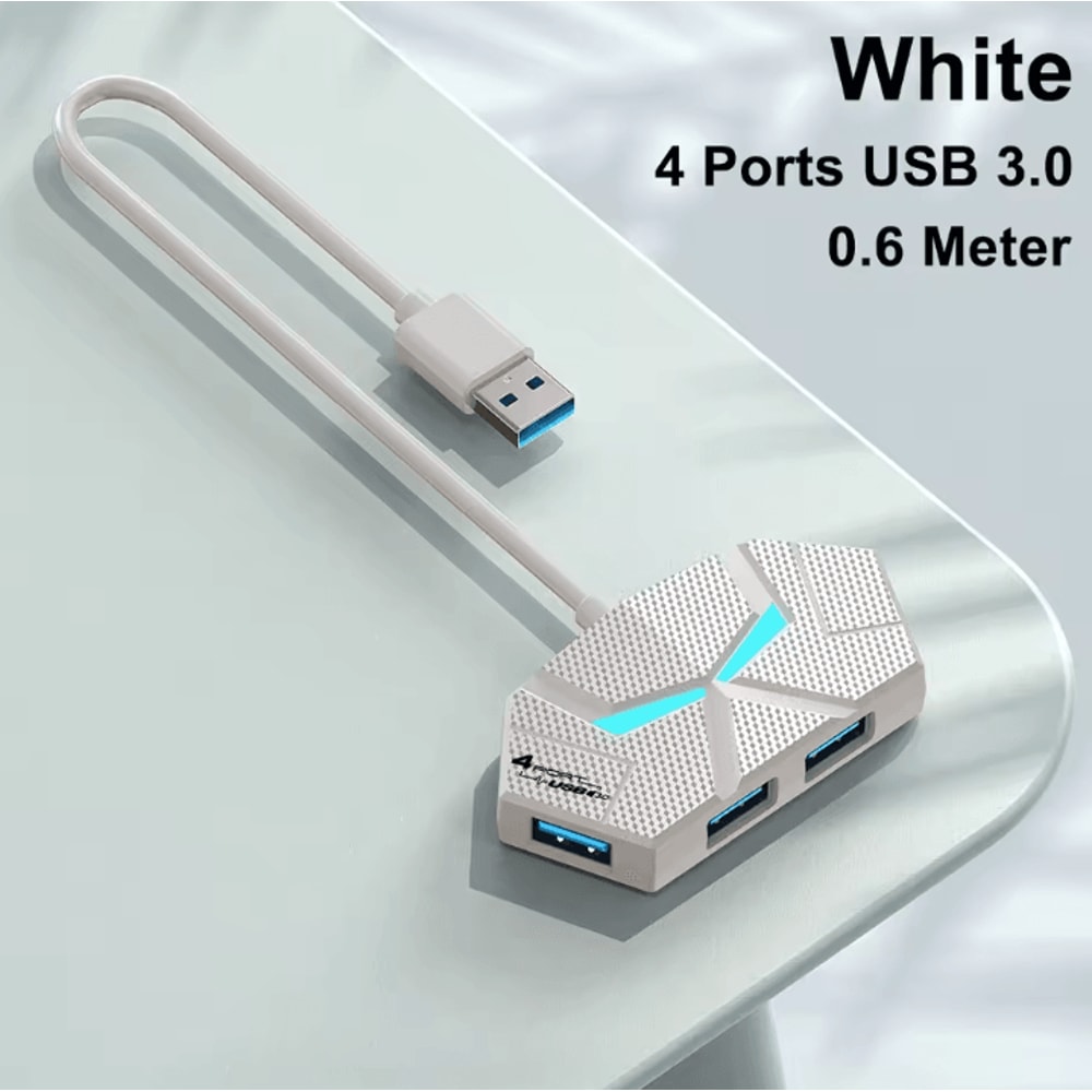 SpeedStation 7Port USB 30 Hub HighSpeed PD Power Supply USB Docking Station Adapter 7