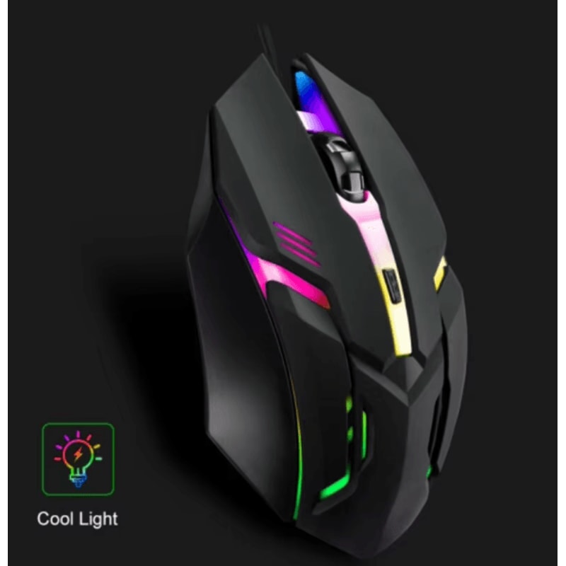 GamePro 2025 Wired RGB Gaming Mouse Ergonomic 4Button USB Mouse For PC Laptop 0