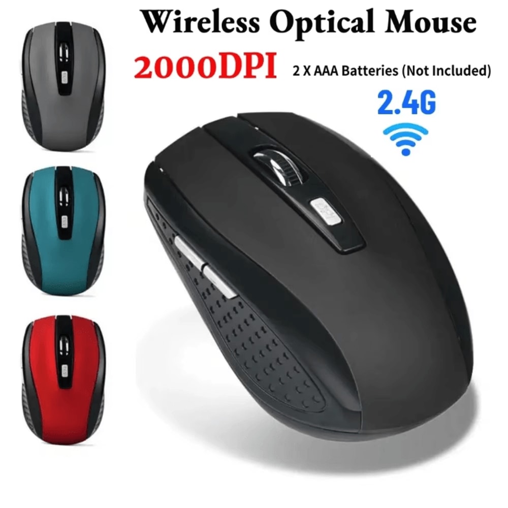 UltraStrike 6Button Wireless Gaming Mouse Adjustable DPI USB Receiver For PC Laptop 0