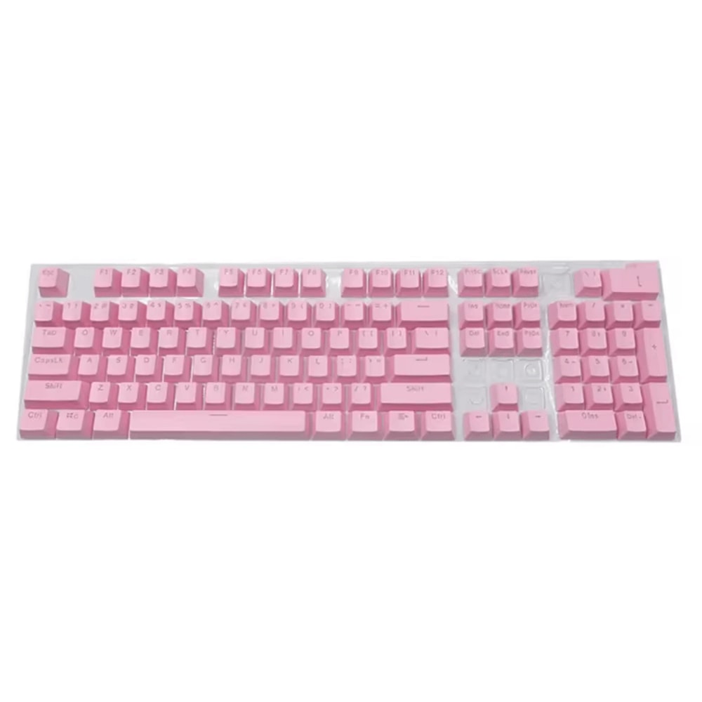 KeyMaster Ergonomic Mechanical Keycaps Set Blank Backlit Replacement Key Caps For PC Laptop 9