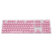 KeyMaster Ergonomic Mechanical Keycaps Set Blank Backlit Replacement Key Caps For PC Laptop 9