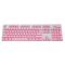 KeyMaster Ergonomic Mechanical Keycaps Set Blank Backlit Replacement Key Caps For PC Laptop 9