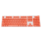 KeyMaster Ergonomic Mechanical Keycaps Set Blank Backlit Replacement Key Caps For PC Laptop 10