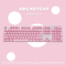 KeyMaster Ergonomic Mechanical Keycaps Set Blank Backlit Replacement Key Caps For PC Laptop 1