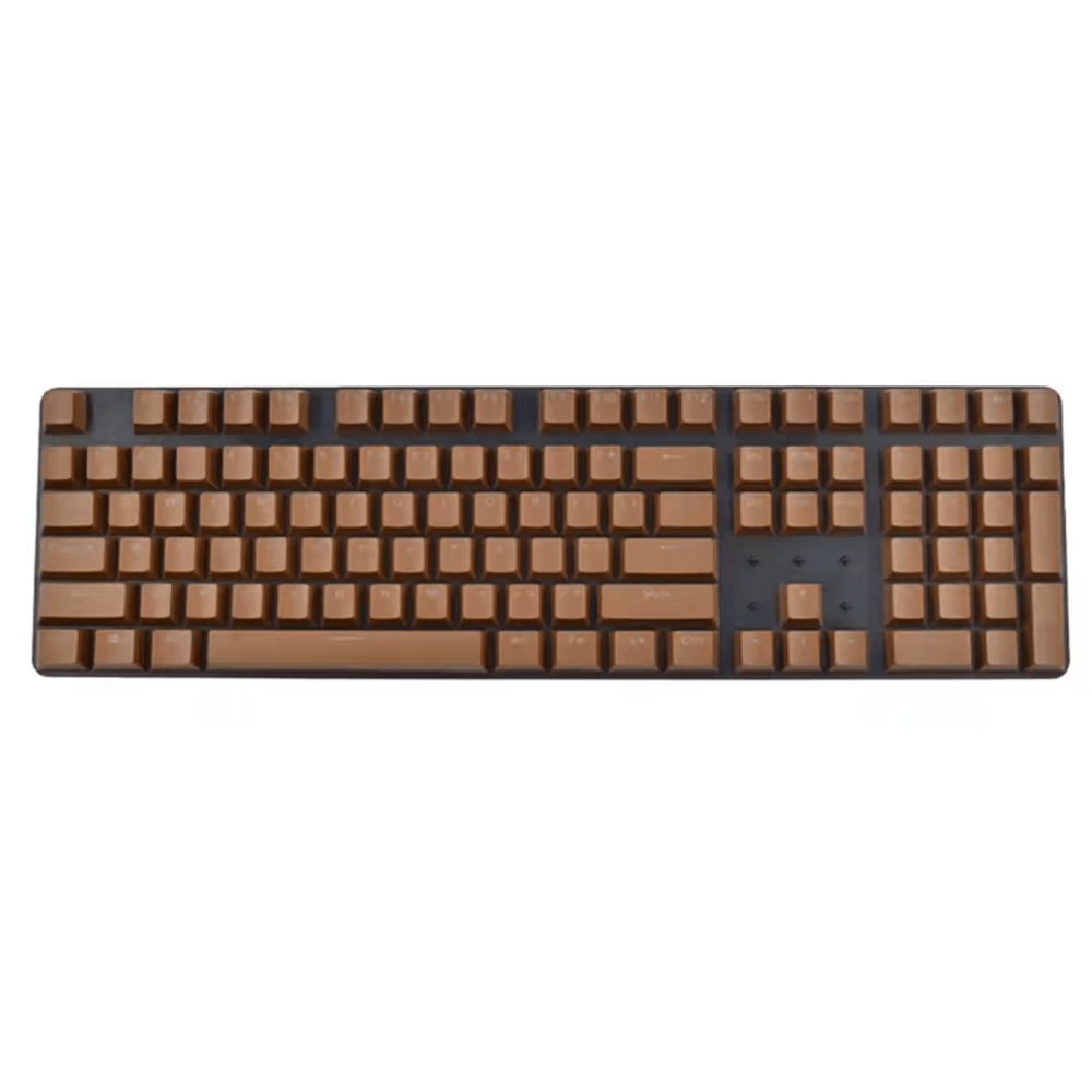 KeyMaster Ergonomic Mechanical Keycaps Set Blank Backlit Replacement Key Caps For PC Laptop 4