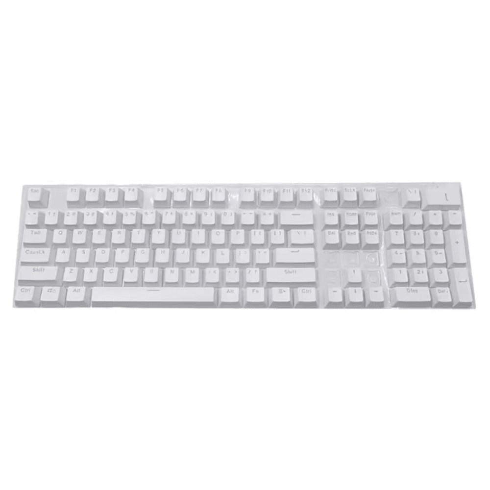 KeyMaster Ergonomic Mechanical Keycaps Set Blank Backlit Replacement Key Caps For PC Laptop 5