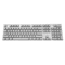 KeyMaster Ergonomic Mechanical Keycaps Set Blank Backlit Replacement Key Caps For PC Laptop 6