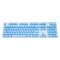 KeyMaster Ergonomic Mechanical Keycaps Set Blank Backlit Replacement Key Caps For PC Laptop 7
