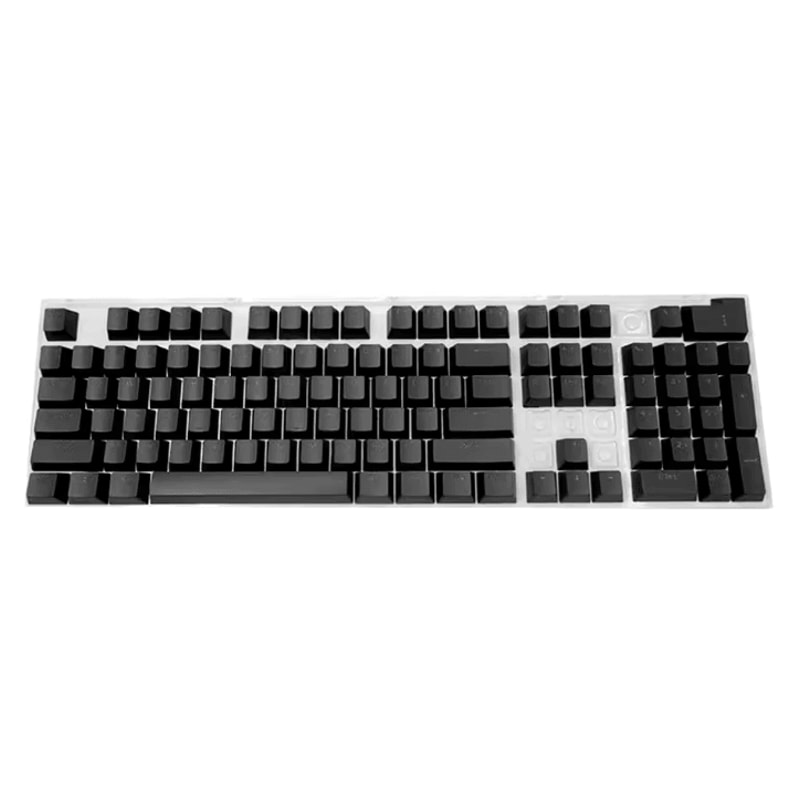 KeyMaster Ergonomic Mechanical Keycaps Set Blank Backlit Replacement Key Caps For PC Laptop 8