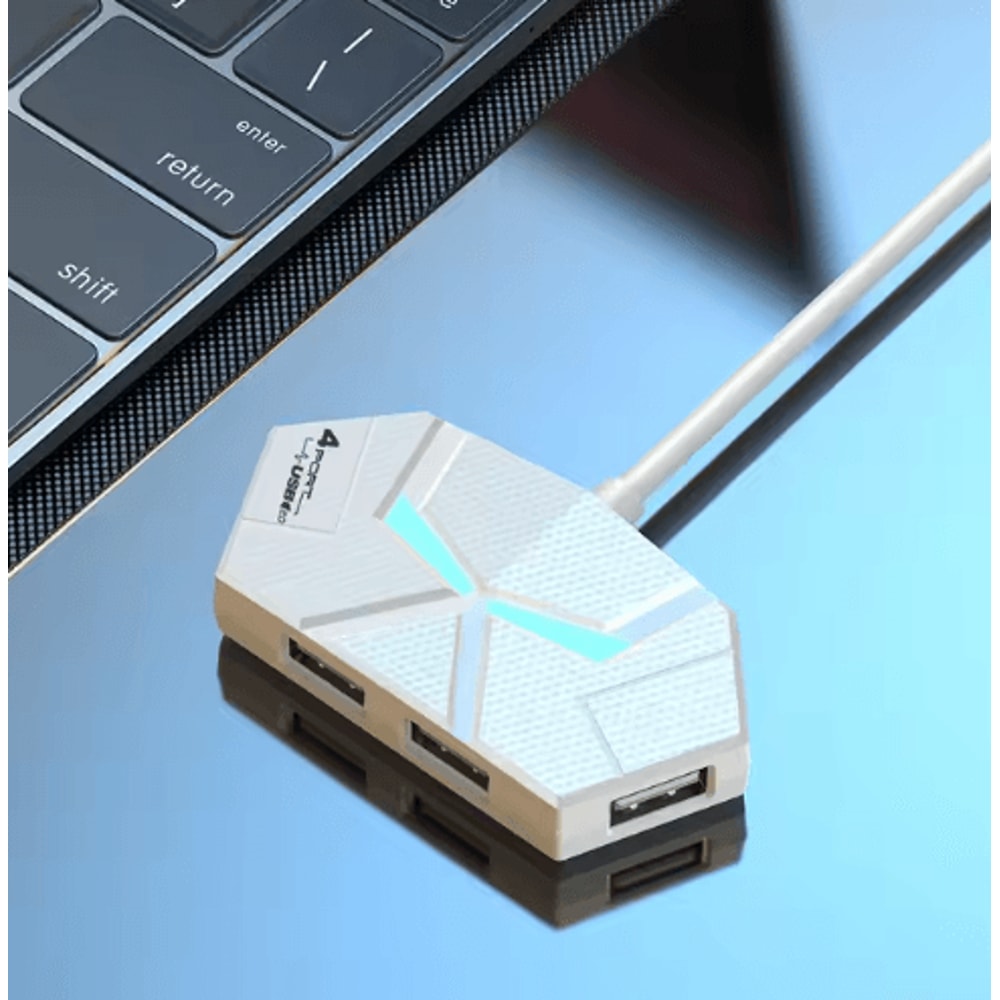 06CM12M HUB 7port Compatible USB20 Expansion Splitter Laptop Connect Hard Drive Computer TYPEC Stab 5