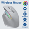 MultiDevice Wireless Mouse Bluetooth 50 30 Mouse 24G Wireless Portable Optical Mouse Ergonomic Rig 0