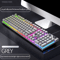 EliteStrike 104Key Wired Backlit Gaming Keyboard MechanicalFeel RGB Color Matching For PC Laptop 2