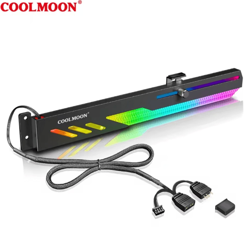 Customized Video Card Stand GT8 Horizontal Graphics Card Bracket 5V 3Pin ARGB GPU VGA Holder Deskto 7