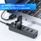 FlexiExpand USB 30 4Port Hub Adapter HighSpeed MultiUSB Splitter For PC Laptop 1