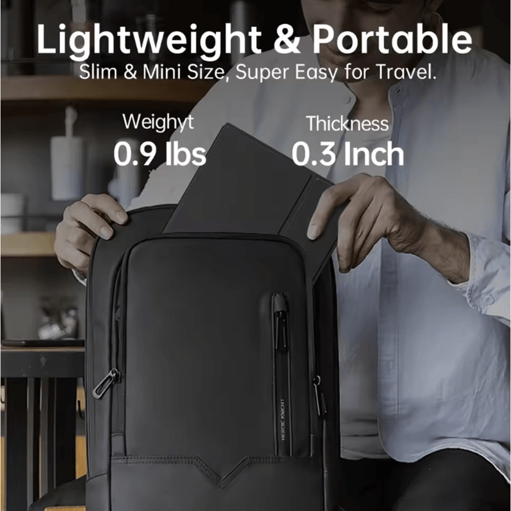 Hagibis 105In Portable Touchscreen Monitor USBC Hub 100 SRGB Mini Display For Laptop PC Travel 3