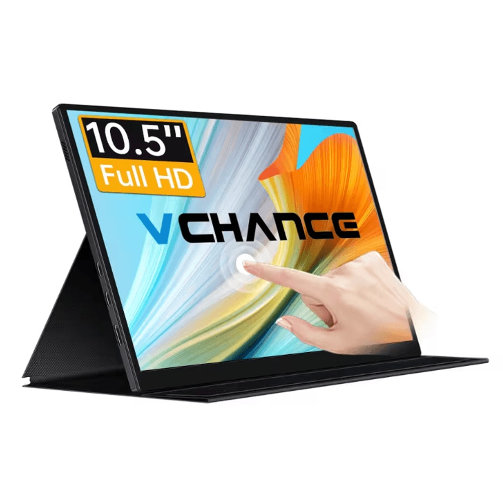 Hagibis 105In Portable Touchscreen Monitor USBC Hub 100 SRGB Mini Display For Laptop PC Travel 5