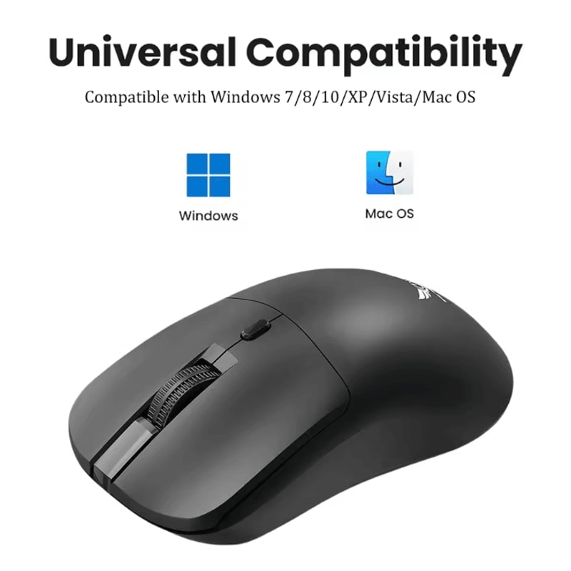 ProGlide 24 G Wireless Optical Mouse 3Level DPI Ergonomic Mouse For PC Laptop 2