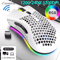 BM600 Rechargeable USB 24G Wireless RGB Gaming Mouse Honeycomb Design For PC Laptop 5