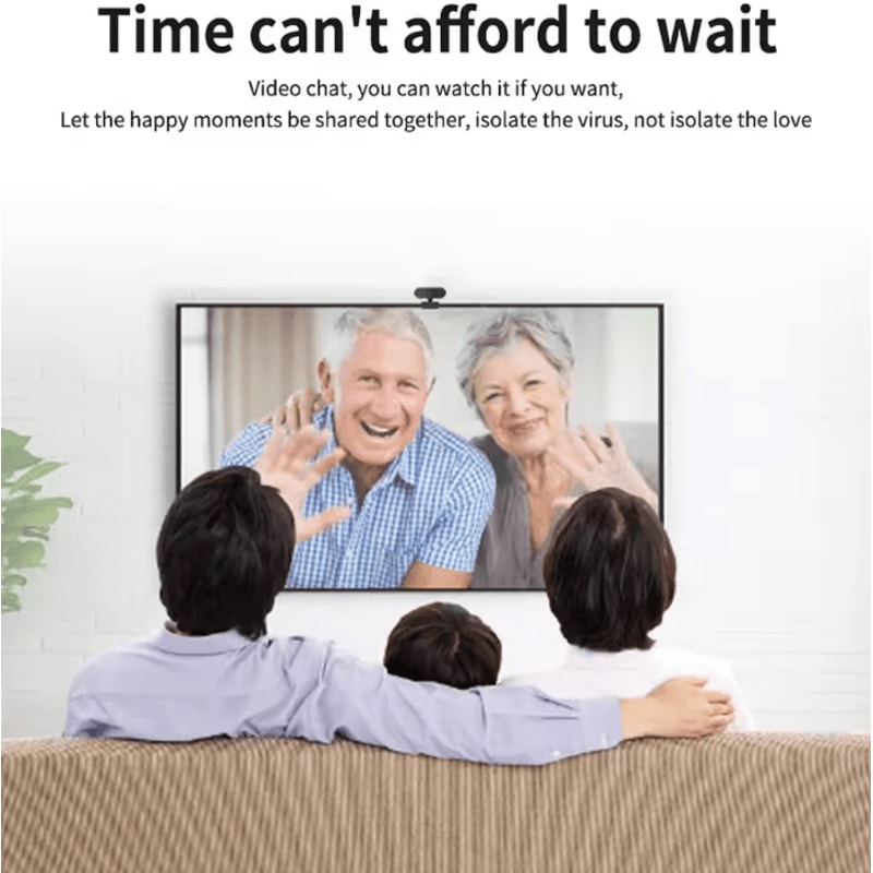 ClarityPro 1080P HD USB Webcam With Microphone PlugandPlay Camera For Desktop Laptop 3