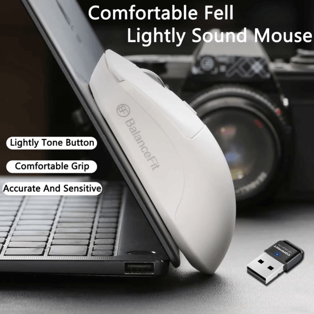 ZenithPro 24G USB Wireless Mouse Adjustable DPI Optical For PC Laptop Desktop 3