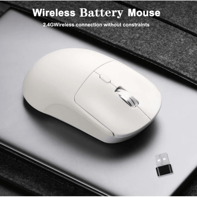 ZenithPro 24G USB Wireless Mouse Adjustable DPI Optical For PC Laptop Desktop 4